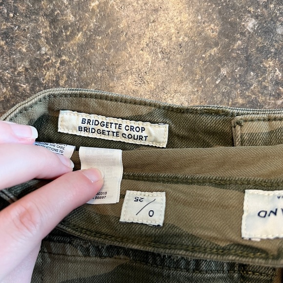 Lucky Brand Bridgette Crop Camo Print jeans - Picture 5 of 5